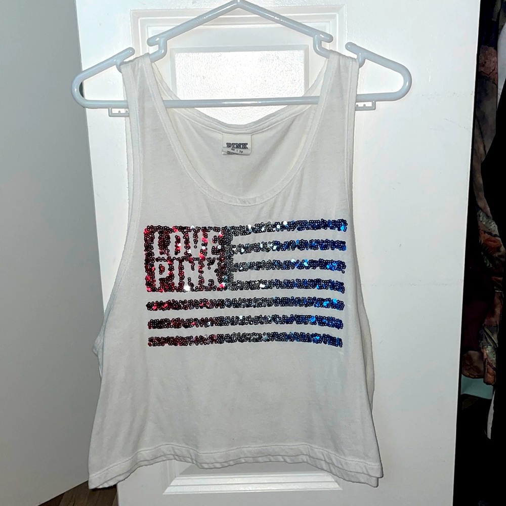 PINK muscle tee